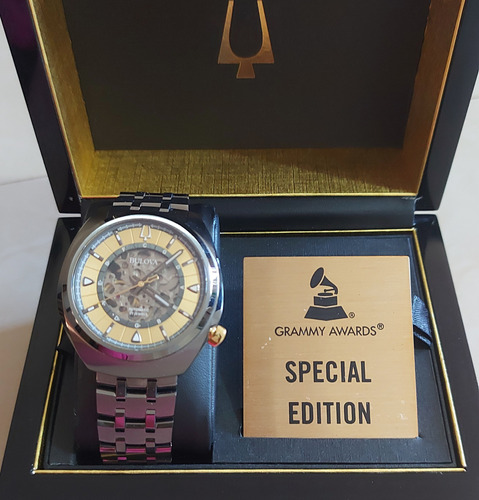 Reloj Bulova 98294 Edición Especial Grammy Caballero