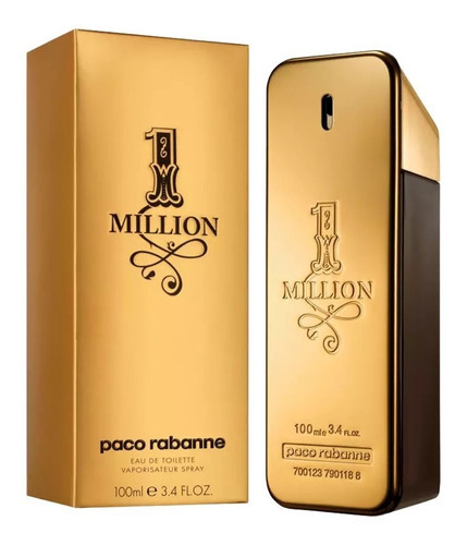 Perfume One Million - Paco Rabanne  100ml - Masculino Original - Lacrado E Selo Da Adipec