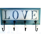 Perchero Amurar De Pared Love -  Ottone