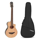 Violão Yamaha Apxt2 Nt Natural 3/4 Com Capa Elétrico