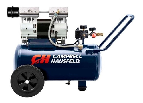 Compresor De Aire Silencioso 24 L 1.0 Hp Campbell Hausfeld Color Azul Marino Fase Eléctrica Monofásica Frecuencia 50 Hz