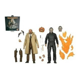 Neca Ultimate: Halloween2 -michael Myers Y Dr Loomis 2 Pack