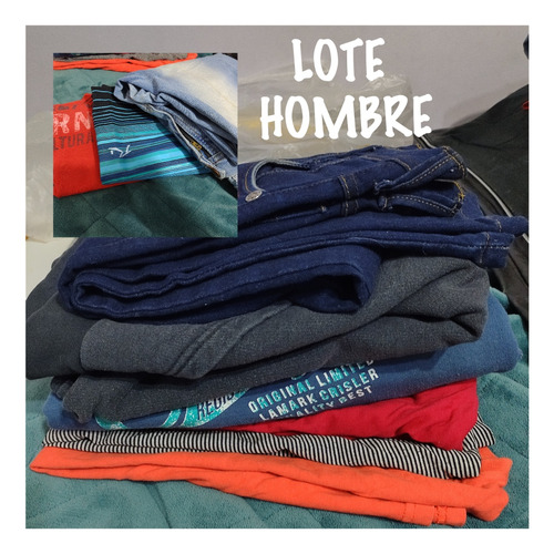 Lote Ropa Indumentaria Masculina Hombre Jeans Remeras Buzos