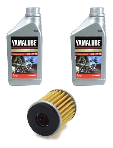 Kit Service Filtro +  Aceite  Yamaha Fz25  Mg Bikes