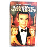 James Bond 007 - Never Say Never Again - Vhs Videocassette 