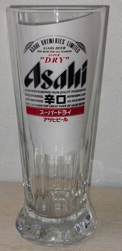 Hermoso Vaso Cerveza Asahi Japon