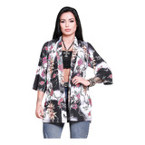 Camisa Kimono Dreamer Rock Code Estampado