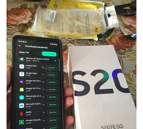 Samsung Galaxy S20 Fe 5g 128gb 6gb Ram Branco