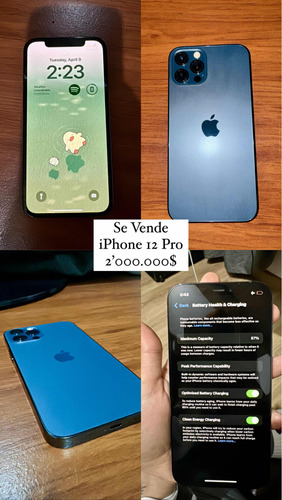 iPhone 12 Pro Perfecto Estado 