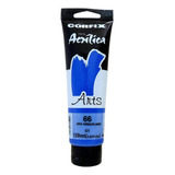 Tinta Acrílica Corfix Arts 120ml Azul Cobalto Imit 66  Gr 1