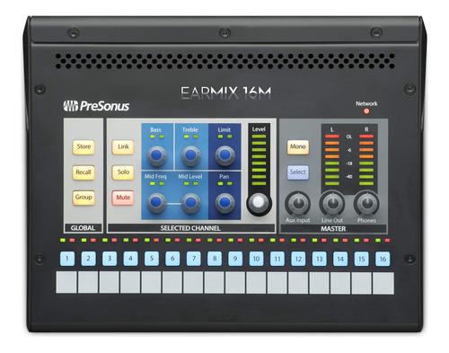 Presonus Earmix 16m 16x2 Avb-networked Personal Monitor Mixe