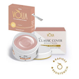 Kit Volia Gel Classic Ou Hard Escolha Cor + Fibra De Vidro 