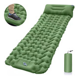 Colchoneta Camping Ligera Con Almohada De Aire.inflable