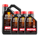 Aceite Motor Auto Motul 8100 5w30 Eco-lite Dexos1 Api Sp 8l