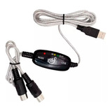 Cable Nisuta Ns-usbmidi De Usb Am A Midi Para Instrumento