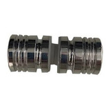 Puxador Para Box Banheiro Janela Vidro Metal Inox Estriado 