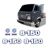 Adesivos 8-150 Emblemas Caminhão Mwm Volkswagen Resinado