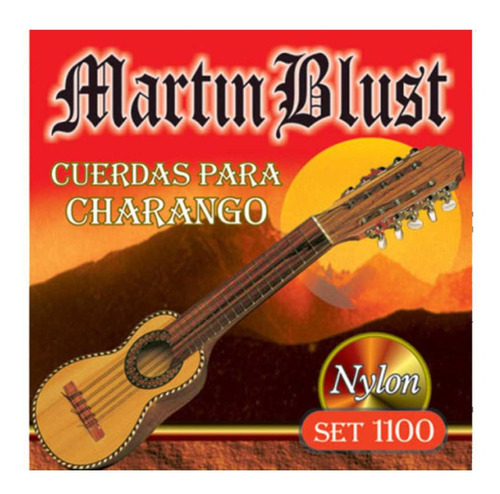 Encordado Cuerdas Martin Blust Para Charango - La Roca