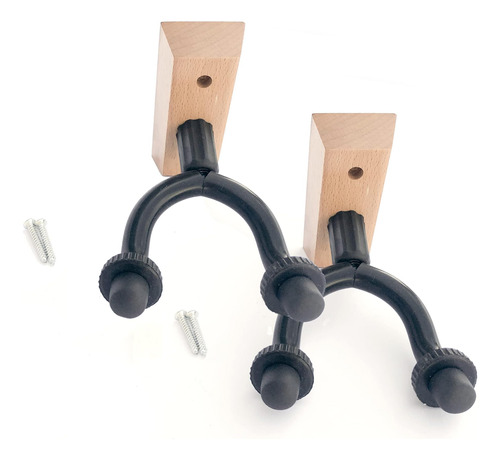 Thefretwire Colgador De Pared Para Guitarra De Madera Dura, 