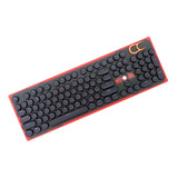 Kit De Teclas Redragon Keycaps A106 Retro Ansi Us Preto + Nf