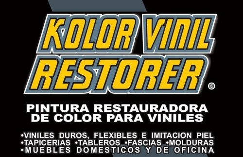 Kolor Vinyl Restorer Pintura Para Restaurar Vinil 1 Lt