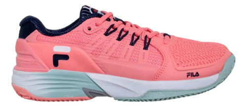 Zapatillas Fila Float Verve Clay Tenis-padel Mujer Rosa