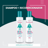  Shampoo + Recondicionador Arruda E Citronela Contra Piolhos