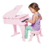 Piano Musical Infantil Madera Mi Primer Piano Rosa Hermoso!