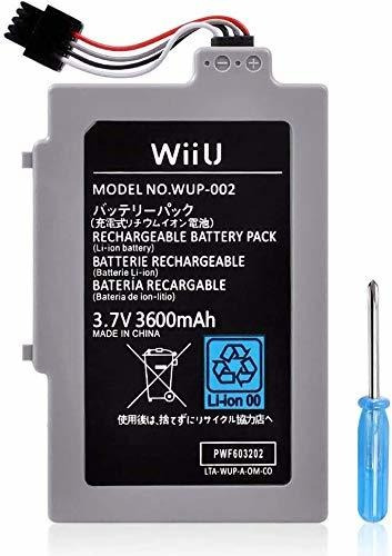 Bateria Compatible Con Wii U Gamepad (3600 Mah) Recargable