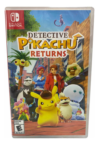 Juego Detective Pikachu Returns Para Nintendo Switch Nuevo