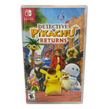 Juego Detective Pikachu Returns Para Nintendo Switch Nuevo