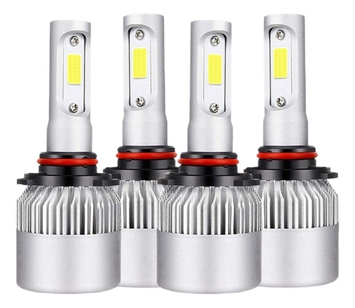 Kit De Focos Led 8000lm Luz Alta Y Luz Baja Para Honda