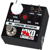 Pedal Nig Mkl Signature Distortion Kiko Loureiro Linha Micro