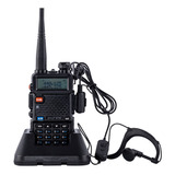 Handy Baofeng Walkie Talkie Uv5r 8w Doble Banda Vox + Extras