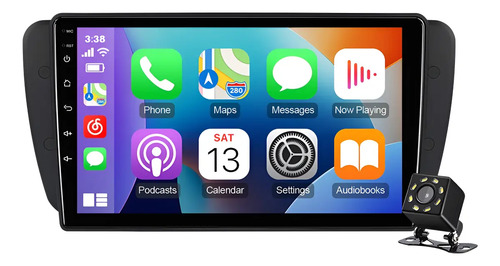 Isudar Estéreo 2+32gb Carplay Para Seat Ibiza 2009-2015 Gps