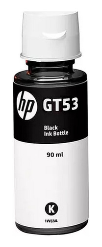 Botella De Tinta Hp Gt53 Para Impresora Original 4000p Negro