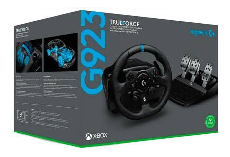 Volante Logitech G923 Xbox Series X/s, Xbox One, Pc