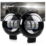 Par Faros Redondo 3 Led 30w Lupa 6d 5 Pulgadas