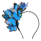 (bl) Photo Booth Props, Diadema Con Diseño De Mariposa En 3d