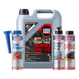Kit 5w30 Top Tec 4300 Oil Smoke Stop Liqui Moly + Obsequio