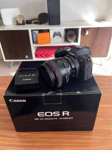  Canon Eos R Mirrorless Negro Con Lente Canon 50mm L 1.2