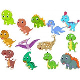 Vinil Decorativo Adhesivo Dinosaurios Infantil Juvenil Mod24