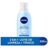 Leite De Limpeza + Tônico Facial 2 Em 1 Nivea - 200ml 