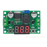 2 Pzas Reductor De Voltaje Ajustable Lm2596 30w 3a C/display