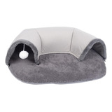 Cómoda Cama Túnel Para Gatos Con Pelota Para Gatitos,