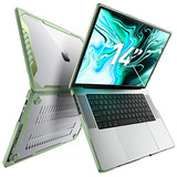 Funda Resistente Para Macbook Pro 14 M2 M1 Supcase Verde