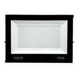 Refletor Led Smd 300w Holofote Prova Dágua Slim Mini Aaatop Cor Da Carcaça Preto Cor Da Luz Branco-frio 110v/220v