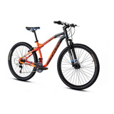 Bicicleta Mercurio Ranger Rodada 26 Aluminio 21 Velocidades Color Naranja Tamaño Del Cuadro Unitalla