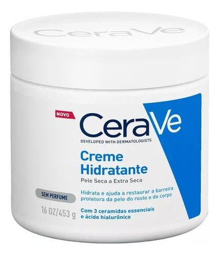 Cerave Creme Hidratante 454g