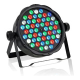 Proton Par54 Led Rgbw Slim Dmx Alta Potencia Luz Dj Premium